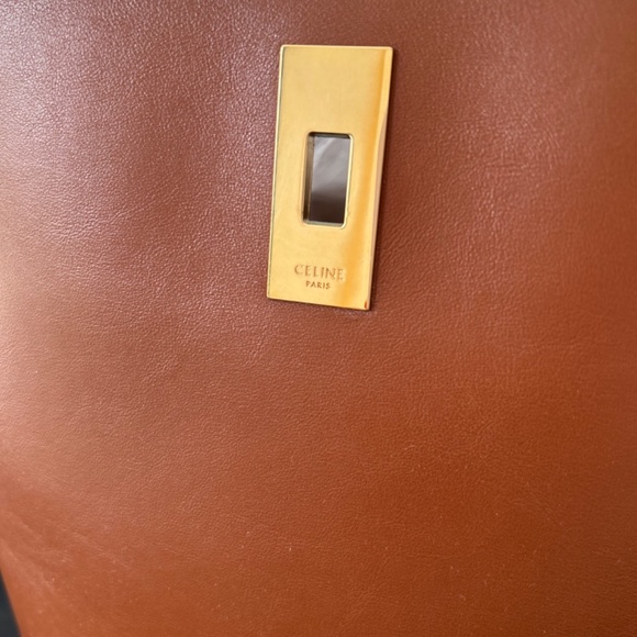 CELINE Bucket 16 Bag Smooth Calfskin Tan - Picture 6 of 11